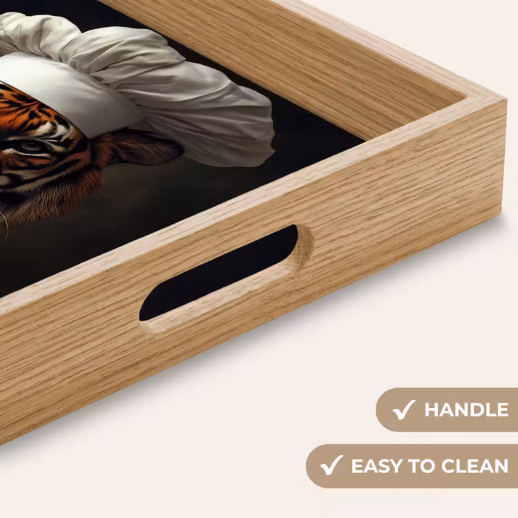 Tray - Tiger - Chef's Clothing - Brown — 9