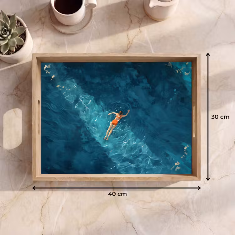 Tray - Woman - Water - Bikini - Orange — 8
