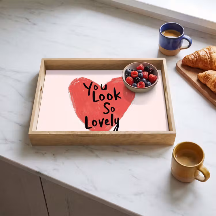 Tray - Heart - Red - Valentine — 3