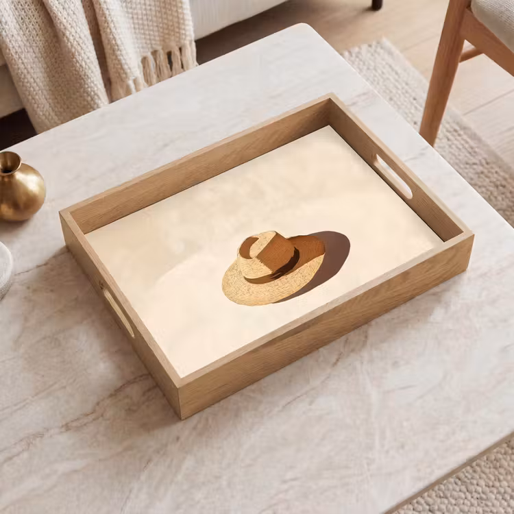 Tray - Hat - Minimalist - Shade - Beige — 2