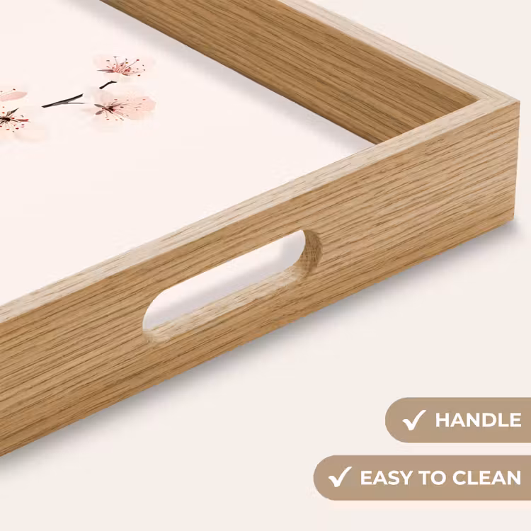 Tray - Minimalist - Blossom - Branch - Pink — 9
