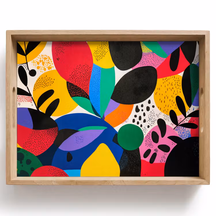 Tray - Shapes - Dots - Colorful — 1