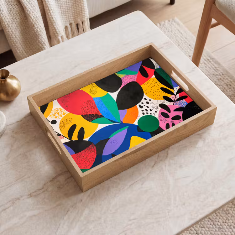 Tray - Shapes - Dots - Colorful — 2