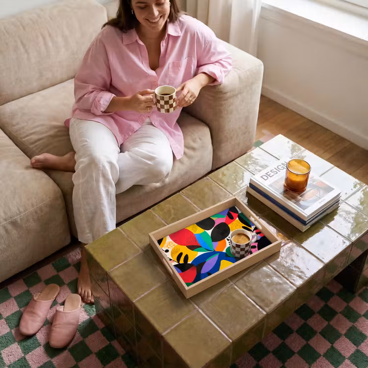 Tray - Shapes - Dots - Colorful — 4