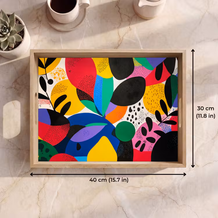 Tray - Shapes - Dots - Colorful — 7