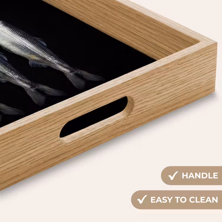 Tray - Herring - Fish - Black — 9