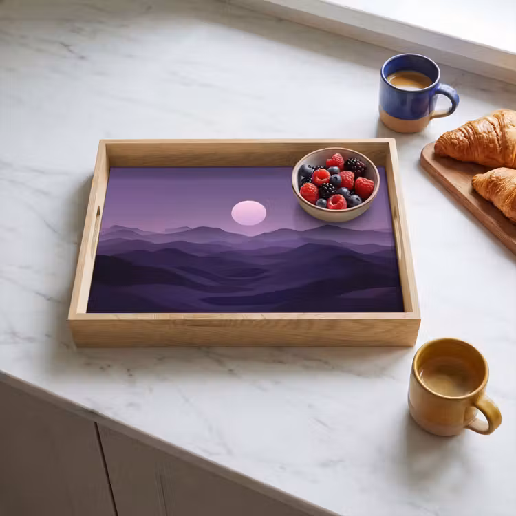 Tray - Hills - Purple - Fog - Sun — 3