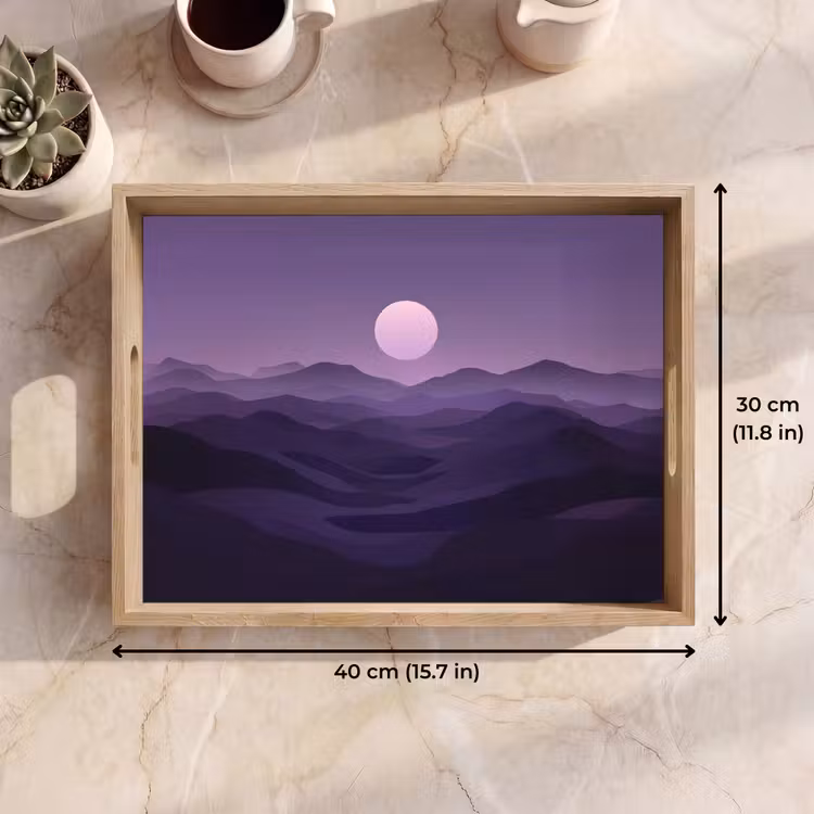 Tray - Hills - Purple - Fog - Sun — 7