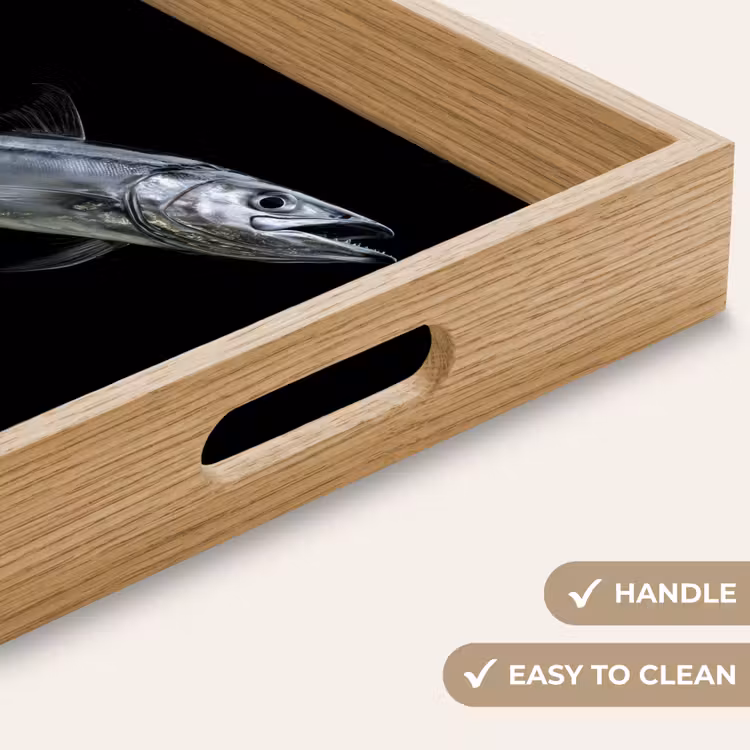 Tray - Mackerel - Fish - Black — 9