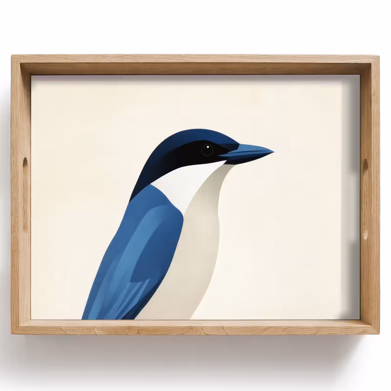 Tray - Illustration - Blue - Bird — 1