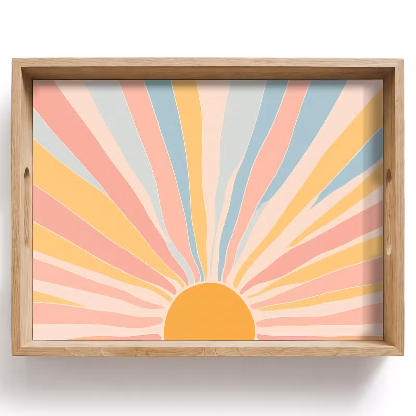 Tray - Illustration - Sun - Pastel colors — 1