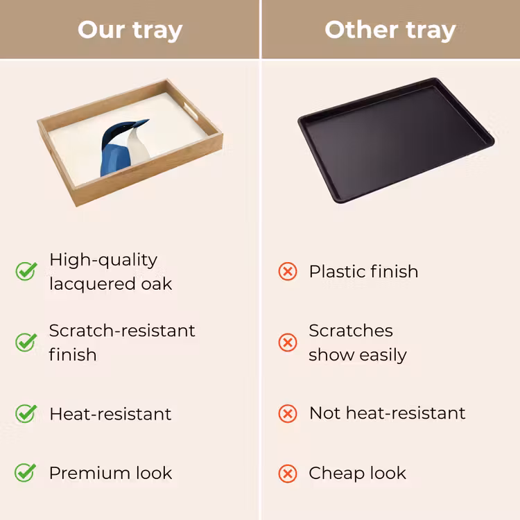 Tray - Illustration - Blue - Bird — 10