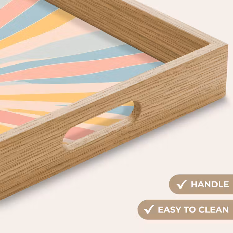 Tray - Illustration - Sun - Pastel colors — 9