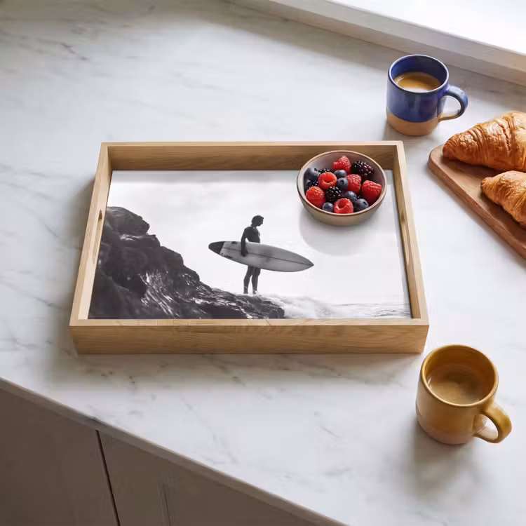 Tray - Surfer - Rock - Ocean - Waves — 3