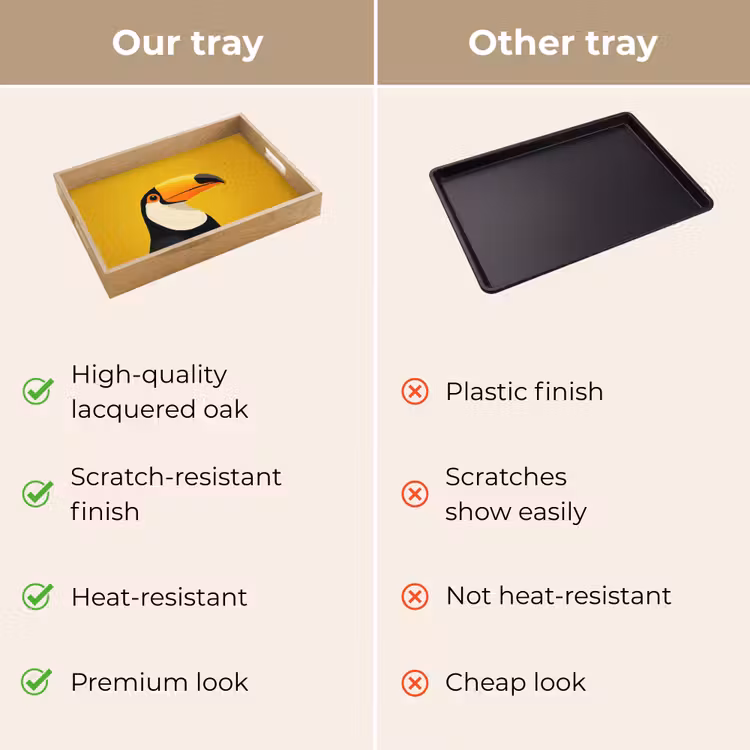 Tray - Toucan - Minimalist - Beak - Orange — 10