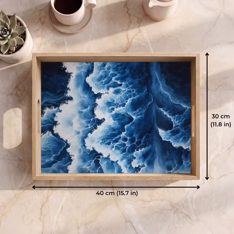 Tray - Waves - Blue - Foam — 7