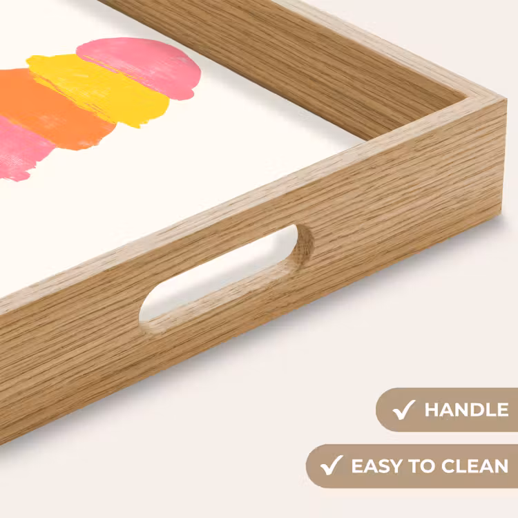 Tray - Scoop ice cream - Horn - Illustration - Minimalist — 9
