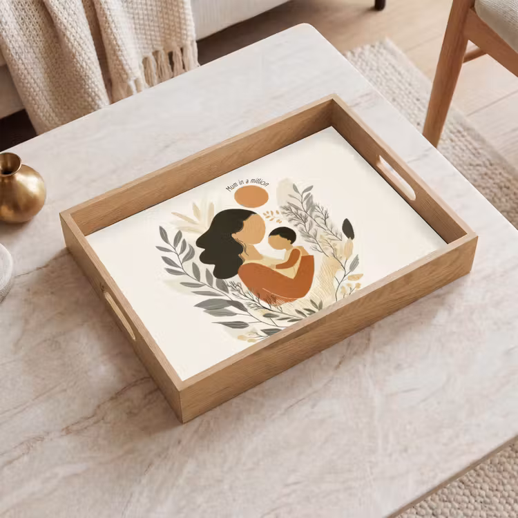 Tray - Illustration - Quote - Mother — 2