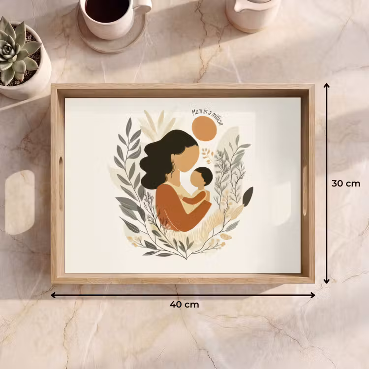 Tray - Illustration - Quote - Mother — 8