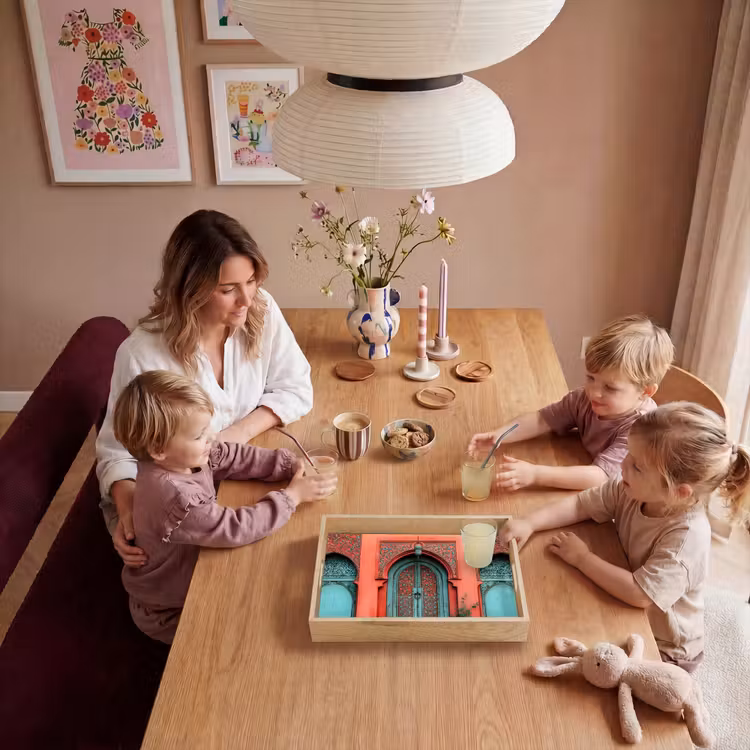 Tray - Lantern - Door - Turquoise — 5