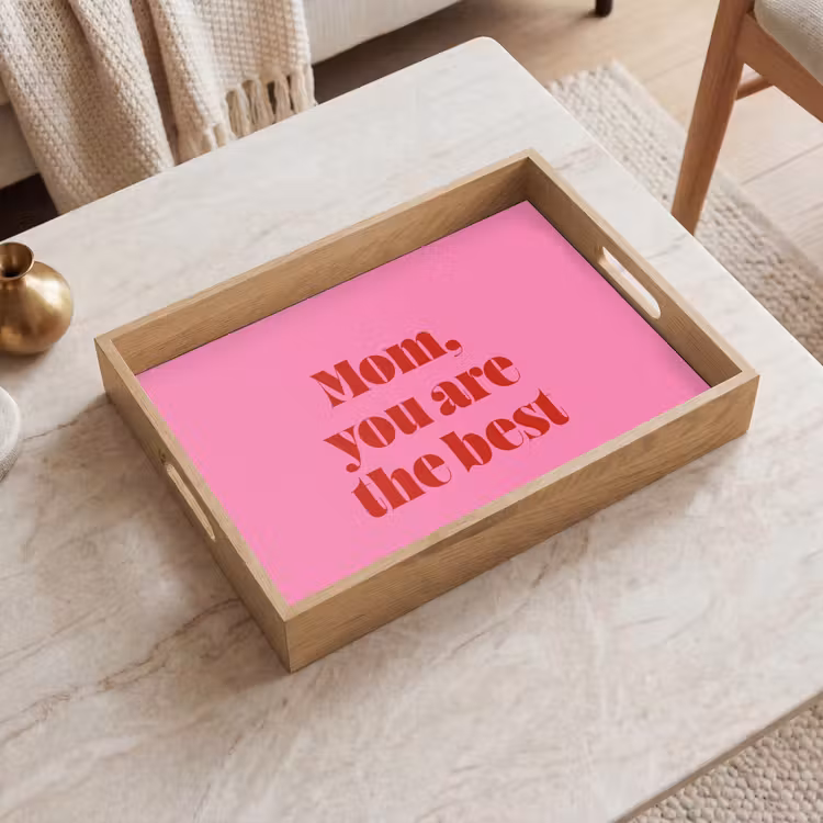 Tray - Mother - Message -Pink — 2