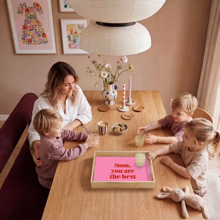 Tray - Mother - Message -Pink — 5