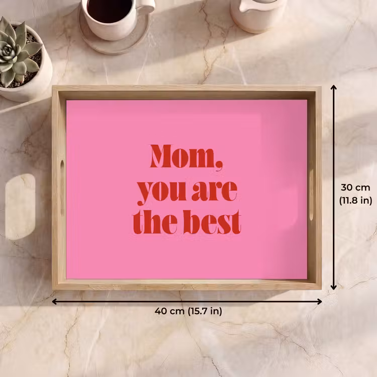 Tray - Mother - Message -Pink — 7