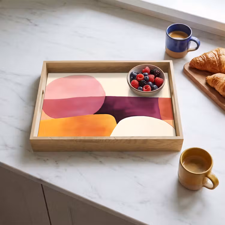 Tray - Shapes - Abstract - Colorful — 3