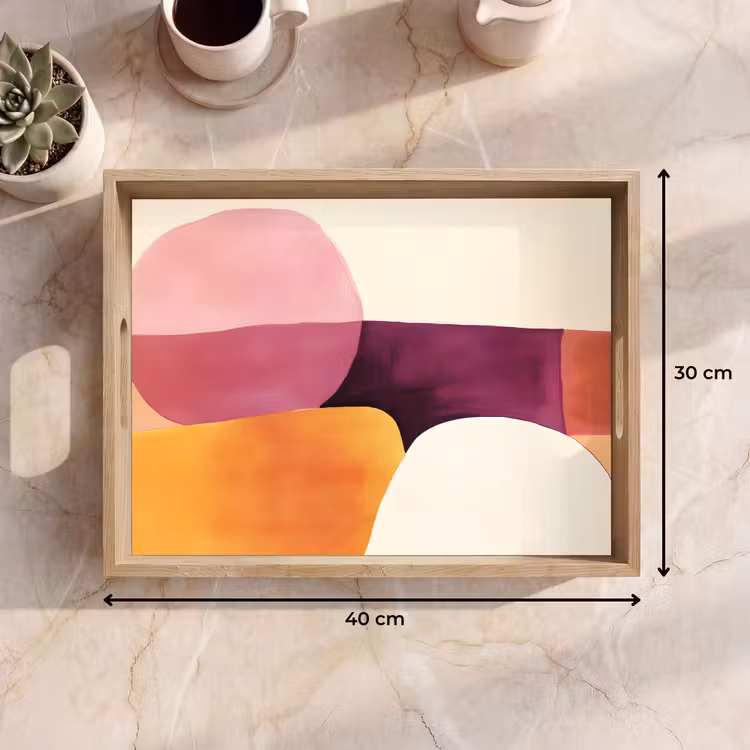 Tray - Shapes - Abstract - Colorful — 8