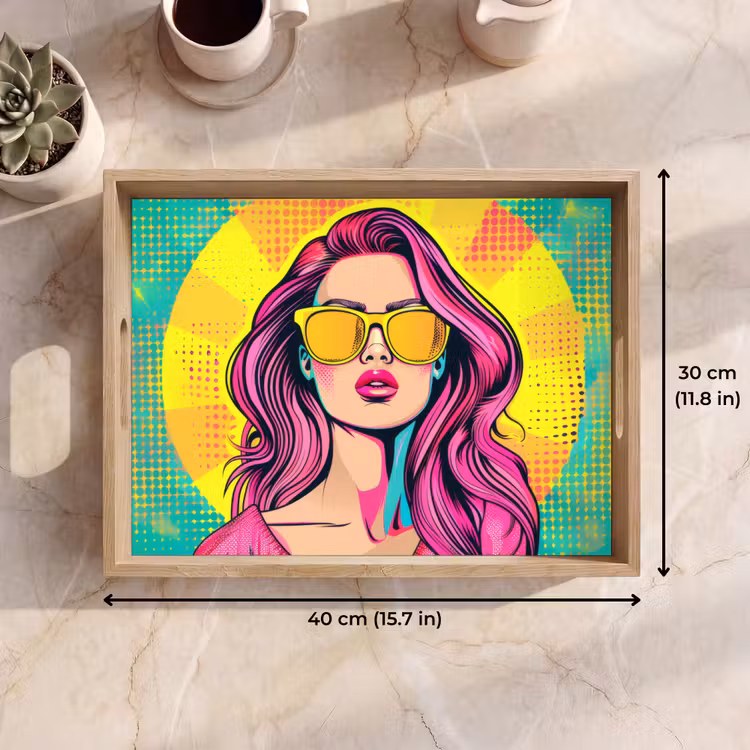 Tray - Sunglasses - Woman - Sunny - Yellow — 7