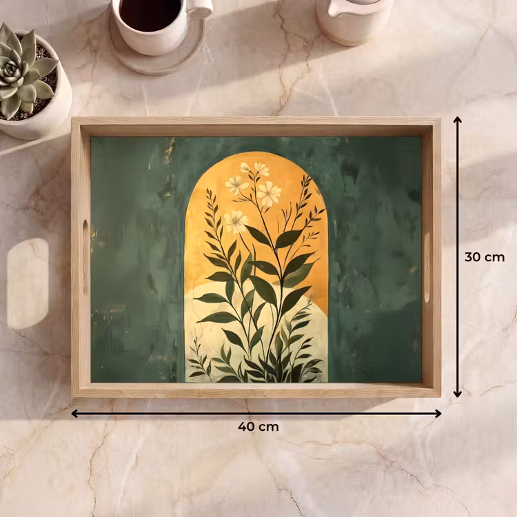 Tray - Plant - Flowers - White — 8