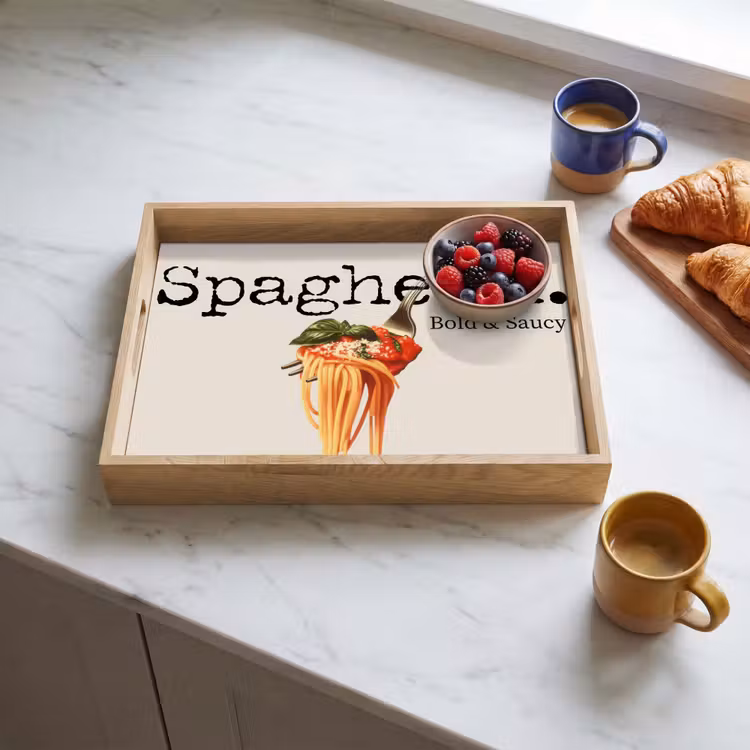 Tray - Spaghetti - tomato sauce - Parmesan cheese — 3