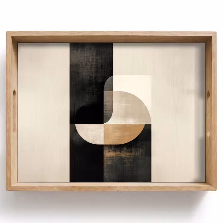 Tray - Modern - Square - Shapes — 1