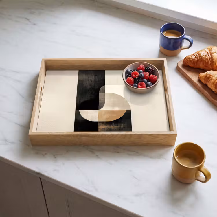 Tray - Modern - Square - Shapes — 3