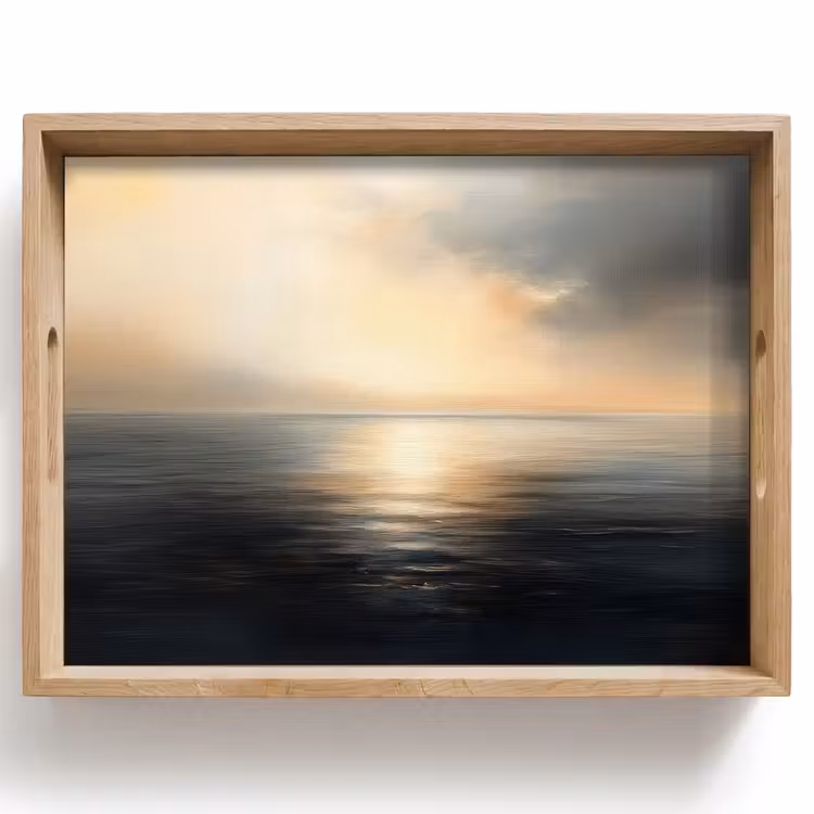 Tray - Sun - Horizon - Sea — 1