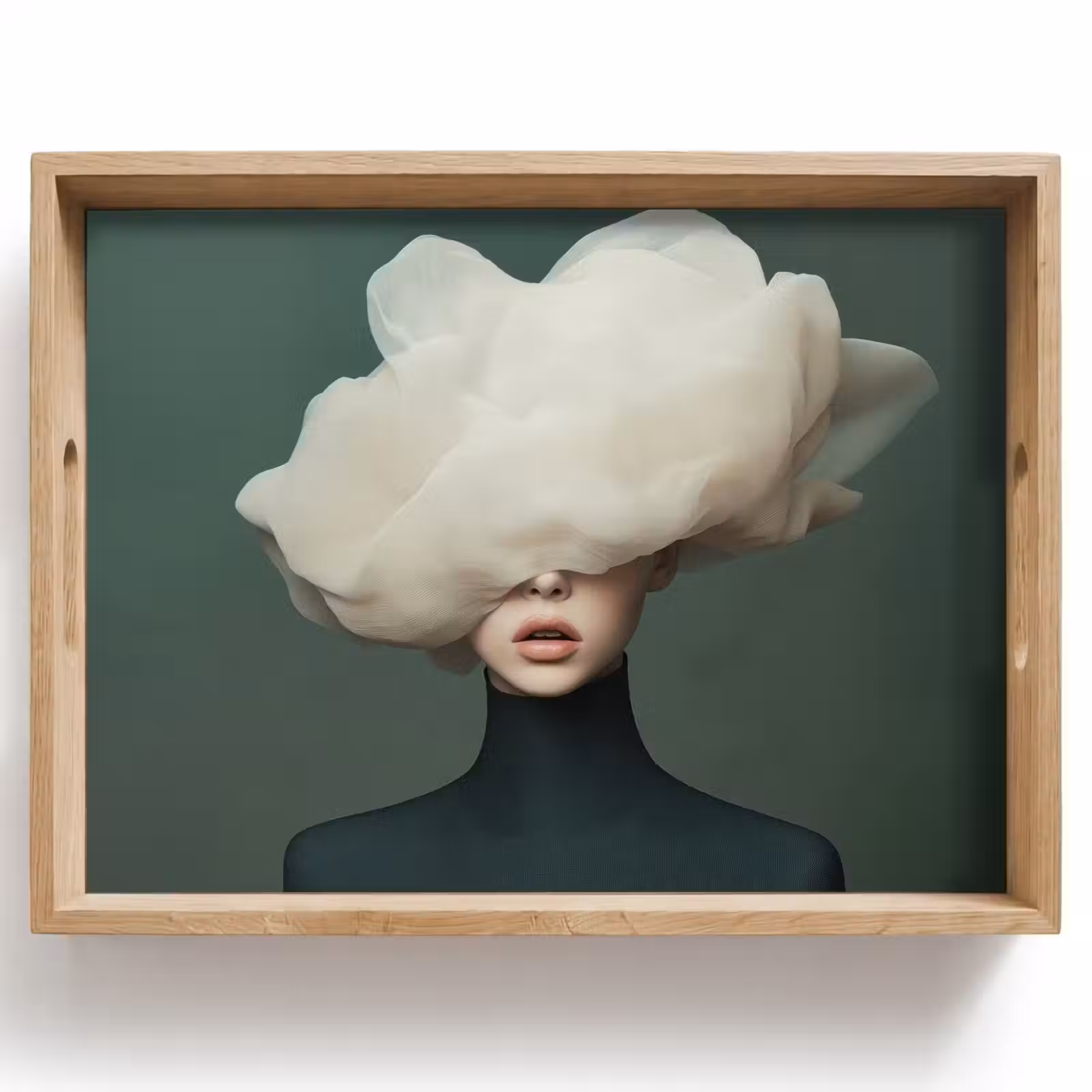 Tray - Hat - Woman - Beige — 1