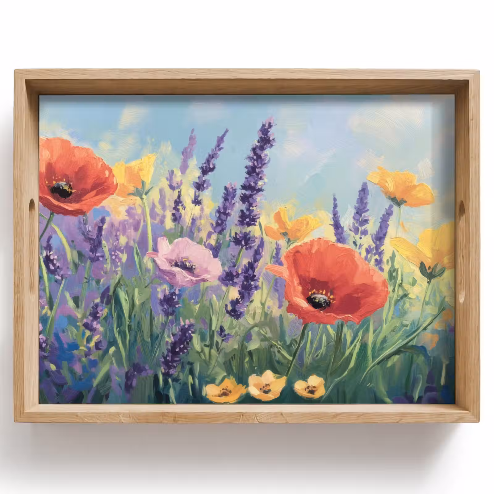 Tray - Meadow - Flowers - Colorful — 1