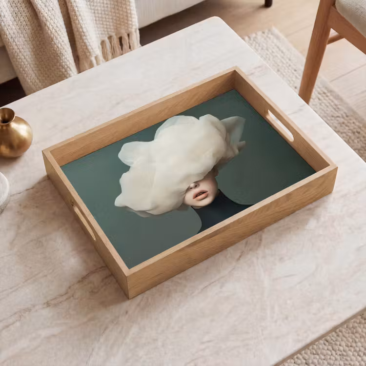 Tray - Hat - Woman - Beige — 2