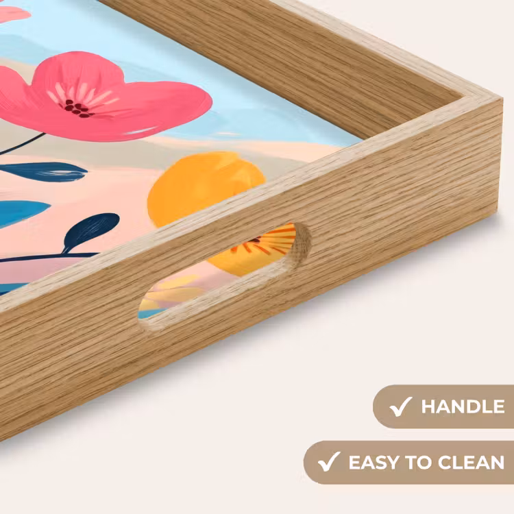 Tray - Illustration - Flowers - Colorful — 9