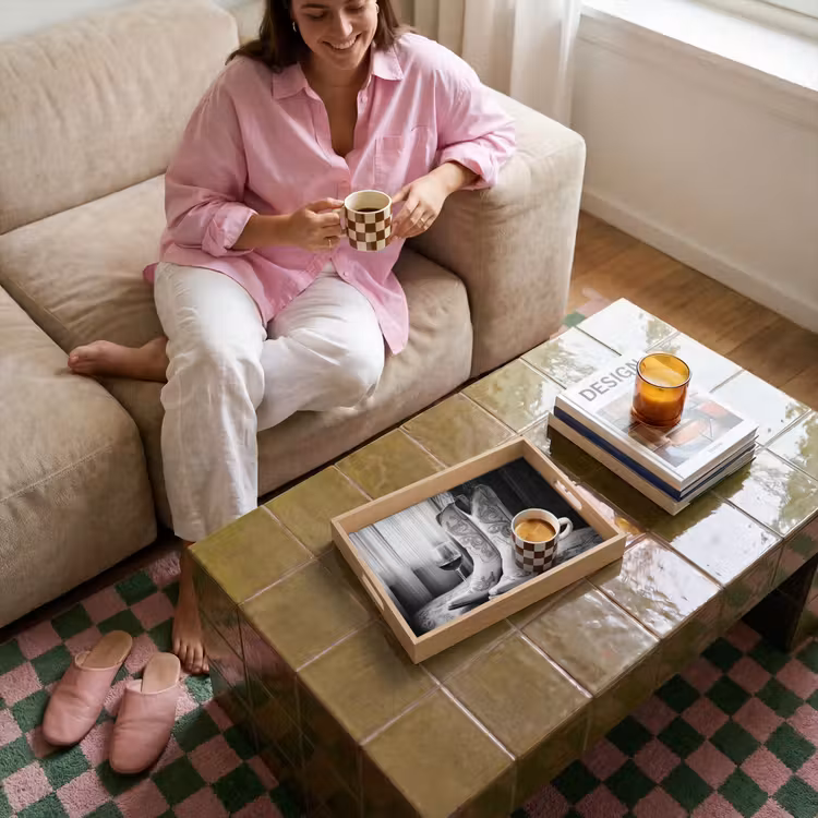 Tray - Wine - Cowboy Boots - Window Light - White — 4