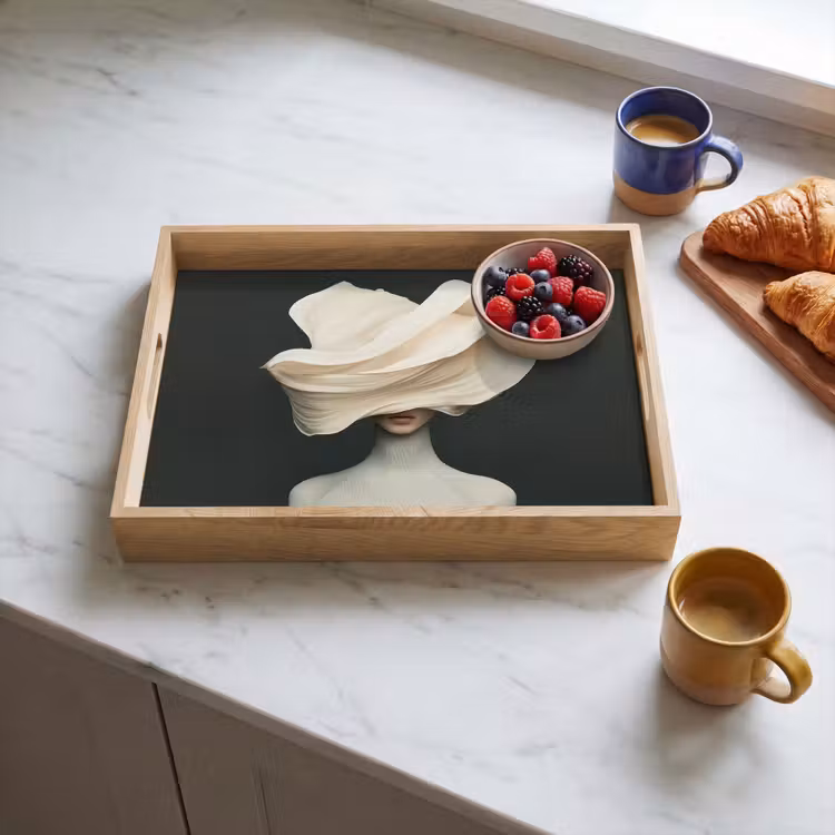 Tray - Woman - Beige - hat — 3