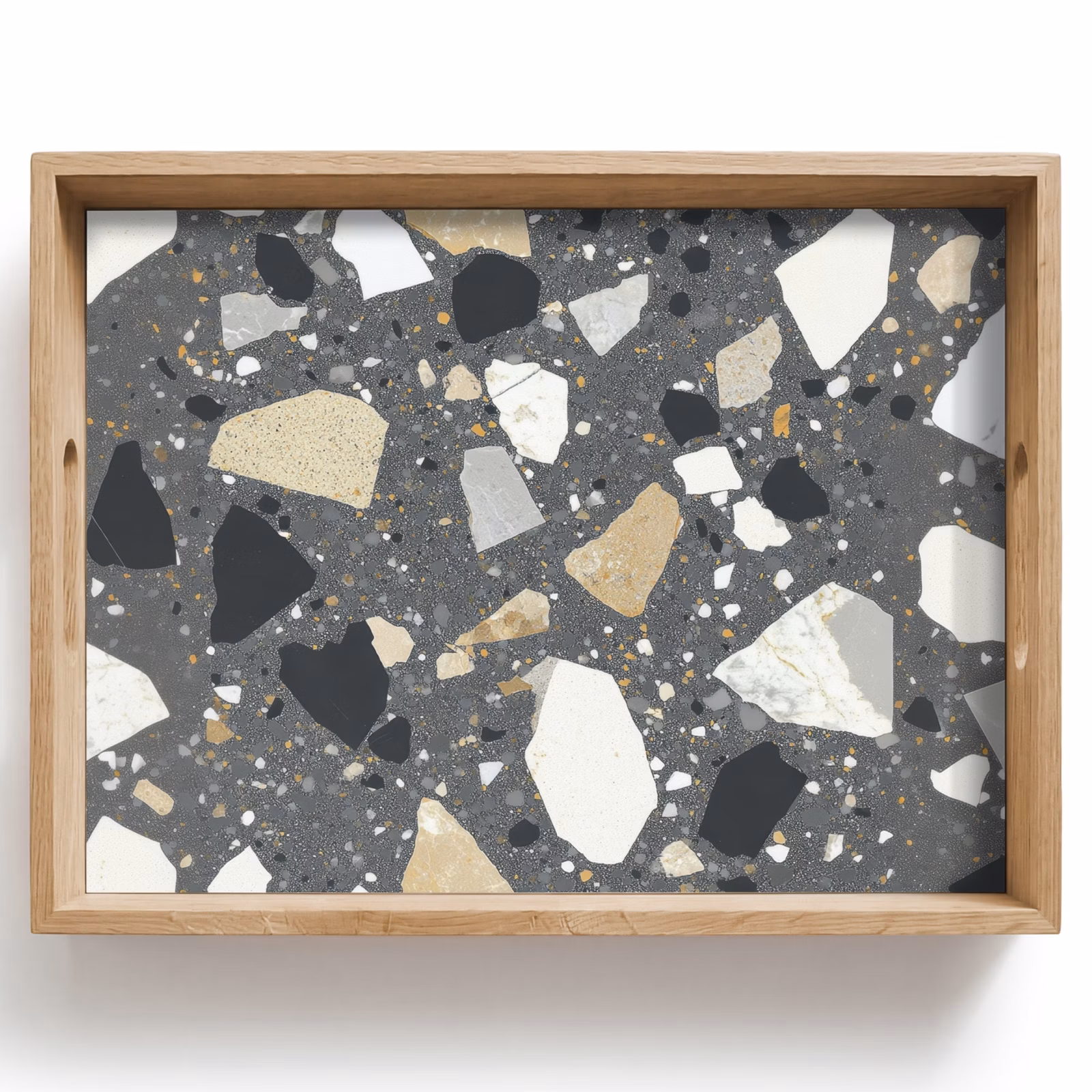 Tray - Terrazzo - Decoration - Interior - Stones — 1