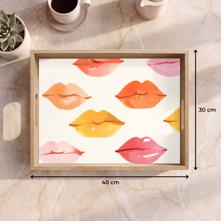 Tray - Lips - Colorful - Glossy — 8