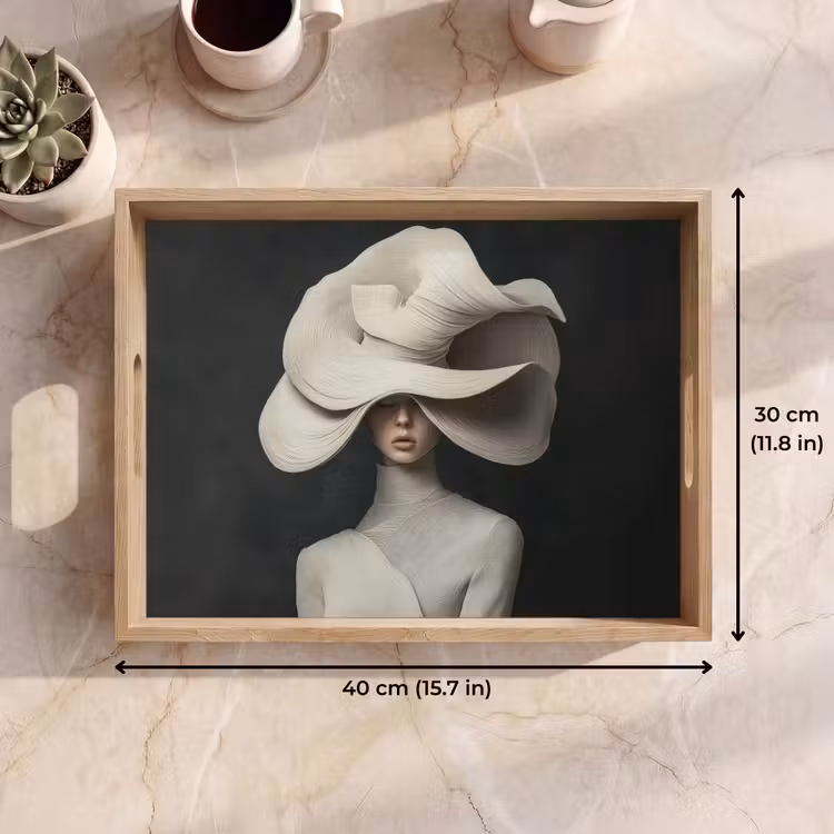 Tray - Modern - Woman - Hat — 7