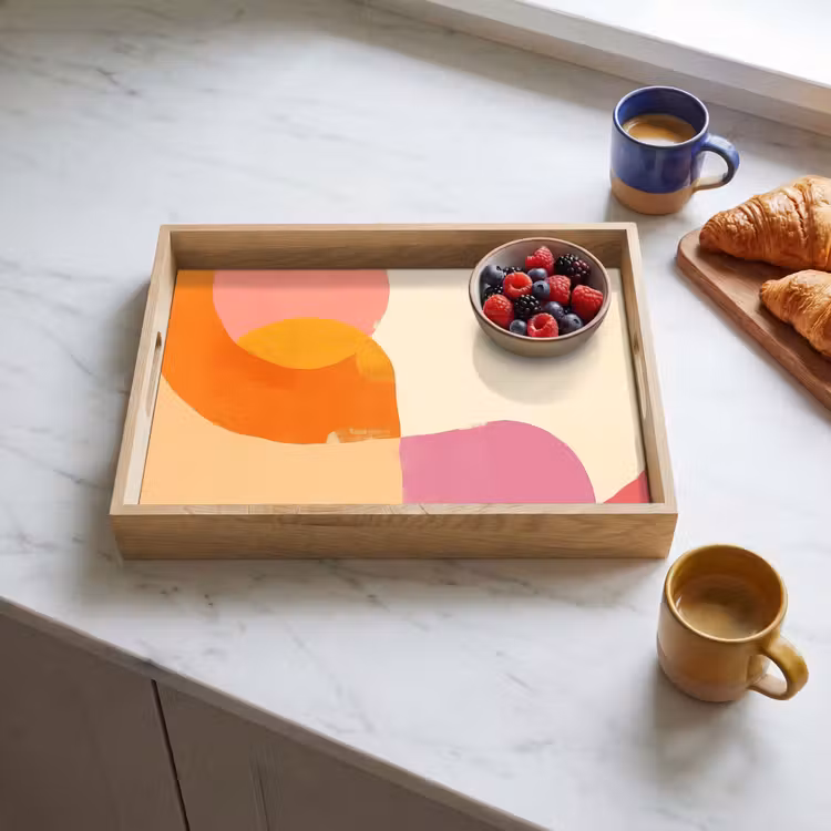 Tray - Shapes - Abstract - Colorful — 3
