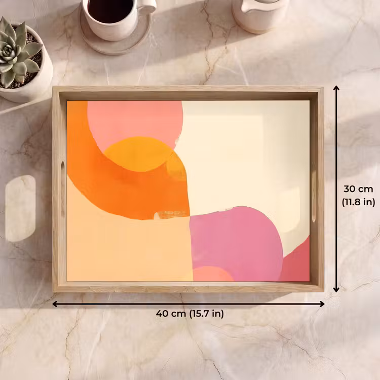 Tray - Shapes - Abstract - Colorful — 7