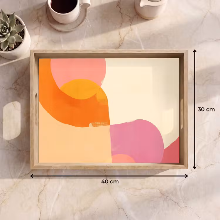 Tray - Shapes - Abstract - Colorful — 8
