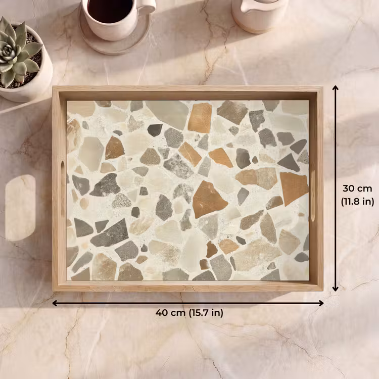 Tray - Stones - Terrazzo - Decoration - Tiles — 7