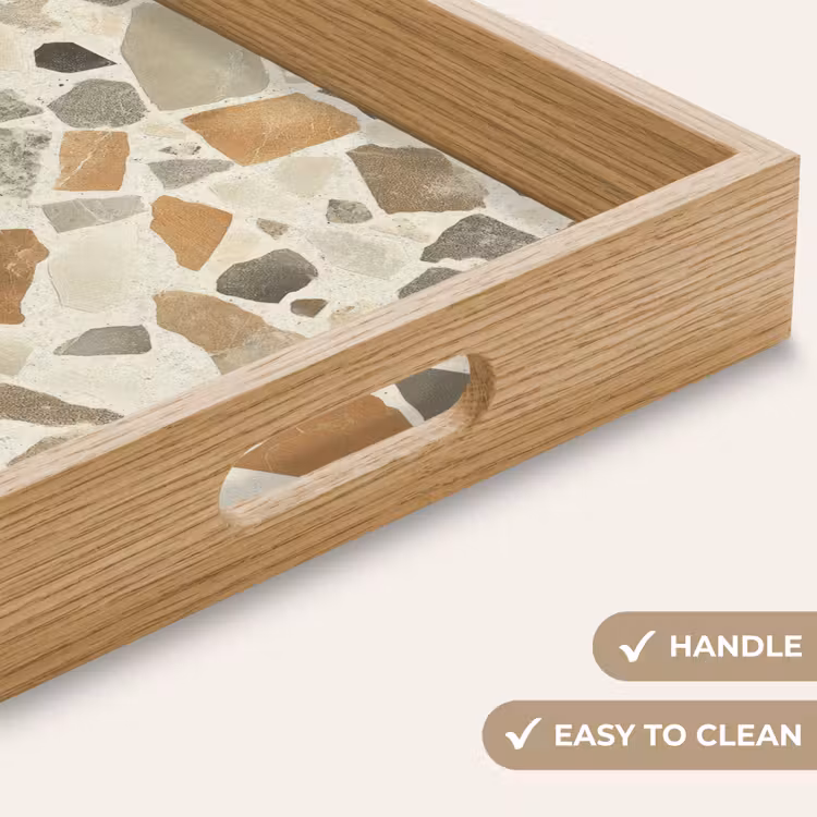 Tray - Stones - Terrazzo - Decoration - Tiles — 9