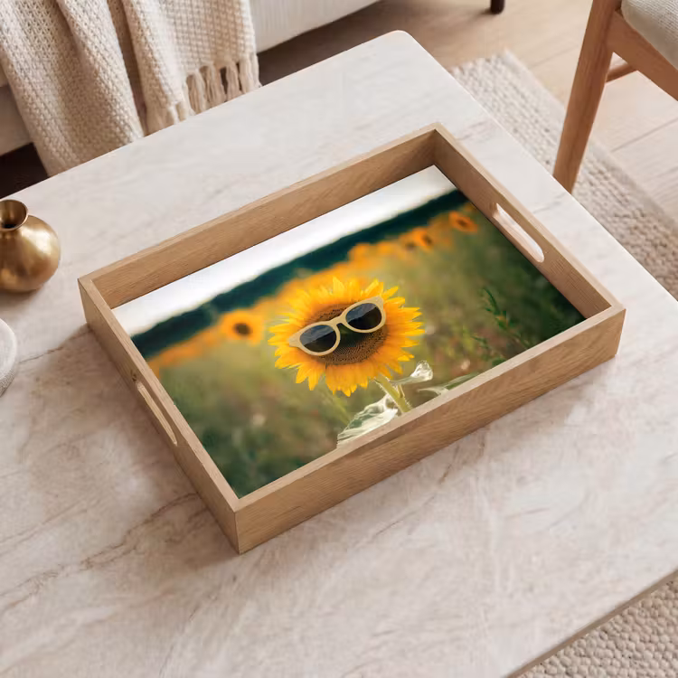 Tray - Sunflower - Field - Sunglasses — 2